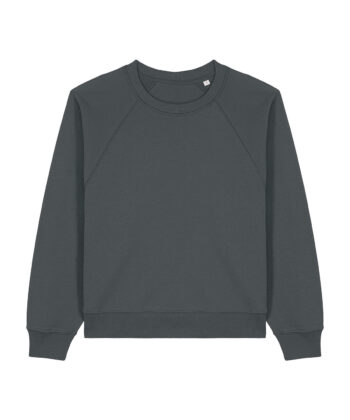 Organic Cotton Raglan Sweatshirt: Womens